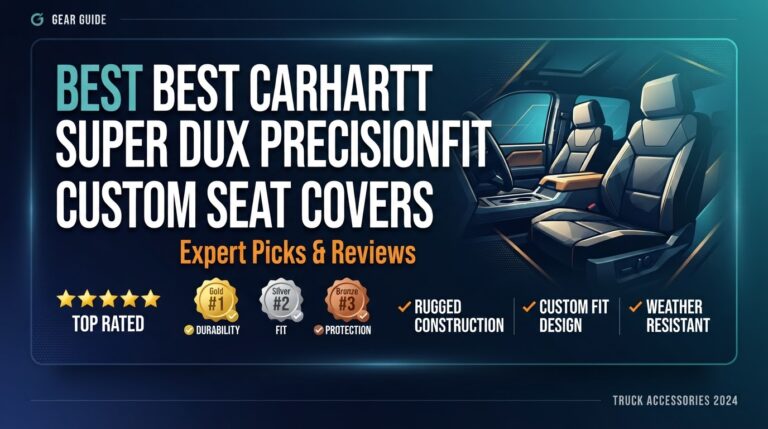 5 Best Carhartt Super Dux Precisionfit Custom Seat Covers: Expert Picks 2026