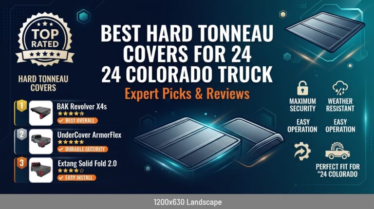 7 Best Hard Tonneau Covers For 24 Colorado Truck: Expert Picks 2026
