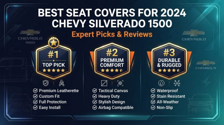 7 Best Seat Covers For 2024 Chevy Silverado 1500: Expert Picks 2026